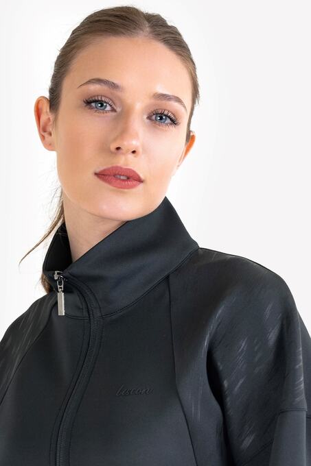 سویشرت و هودی سیاه سویشرت و هودی زنانه لسکون