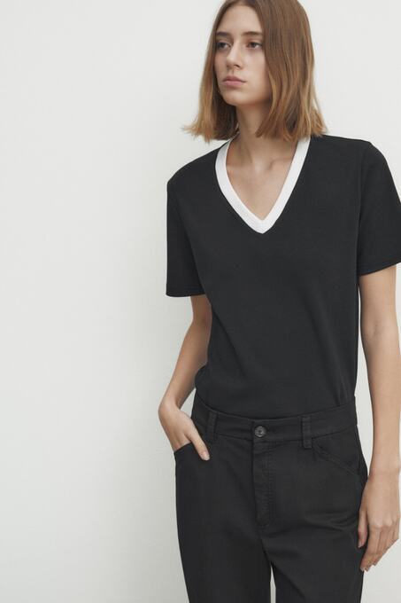 شلوار کتان زنانه ماسیمو دوتی