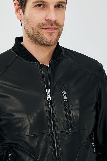 کاپشن چرم مردانه دری مد