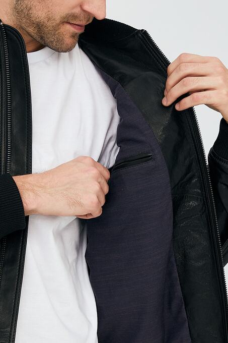 کاپشن چرم مردانه دری مد