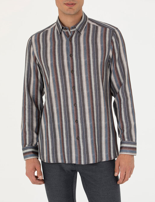 پیراهن آستین بلند مردانه پیر کاردین