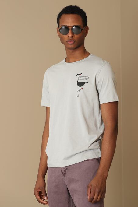 تی شرت آستین کوتاه مردانه لوفیان