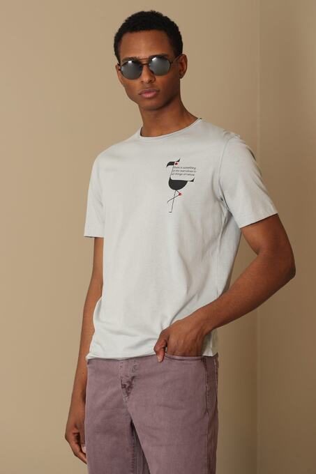 تی شرت آستین کوتاه مردانه لوفیان