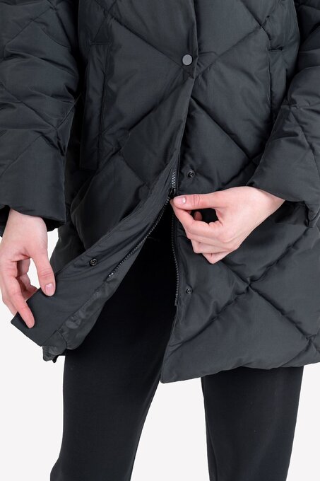 کاپشن سیاه کاپشن زنانه لسکون