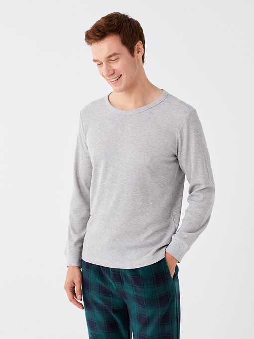 تی شرت آستین بلند مردانه ال سی وایکیکی