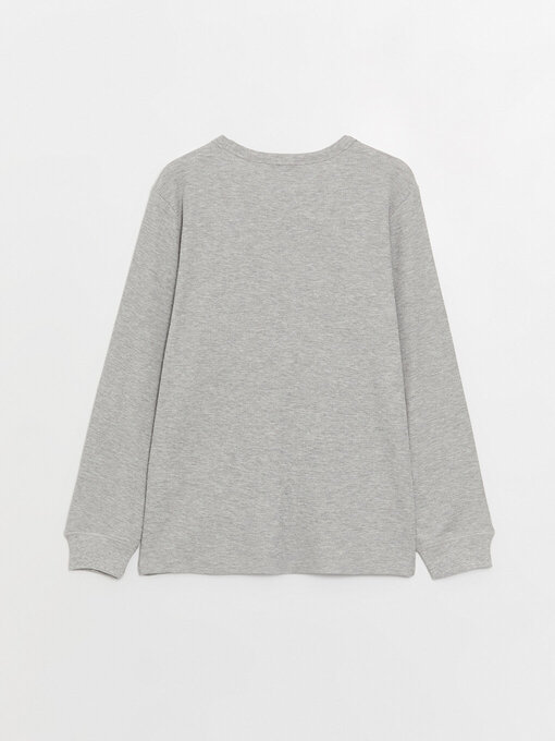 تی شرت آستین بلند مردانه ال سی وایکیکی