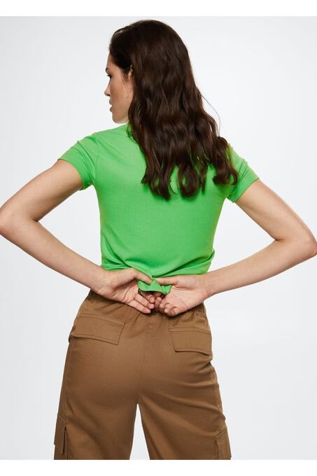 تی شرت آستین کوتاه زنانه منگو