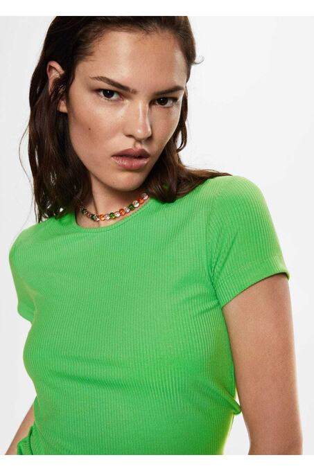 تی شرت آستین کوتاه زنانه منگو