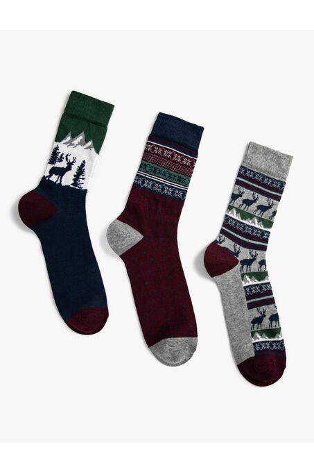 جوراب ساق بلند مردانه کوتون