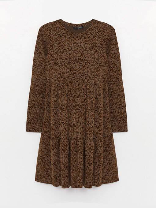 پیراهن بارداری قهوه ای پیراهن بارداری زنانه ال سی وایکیکی