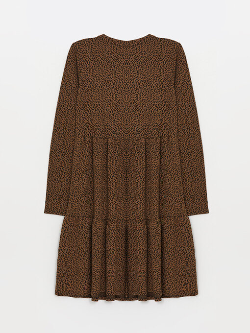 پیراهن بارداری قهوه ای پیراهن بارداری زنانه ال سی وایکیکی