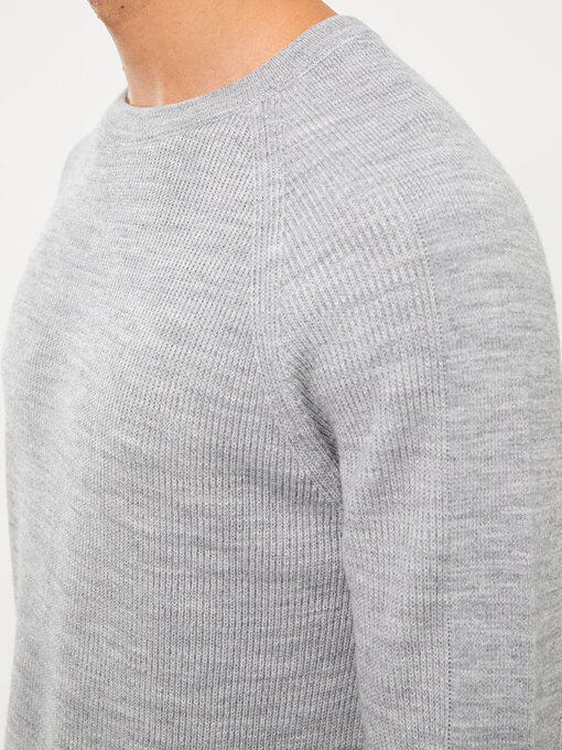 پلیور طوسی پلیور مردانه ال سی وایکیکی