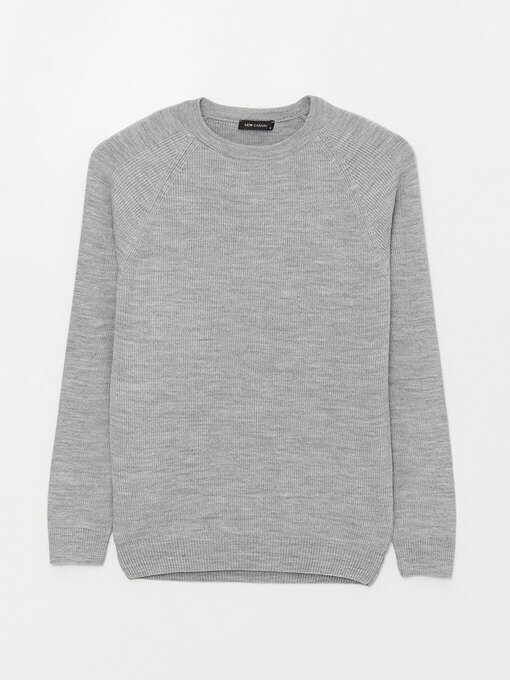 پلیور طوسی پلیور مردانه ال سی وایکیکی