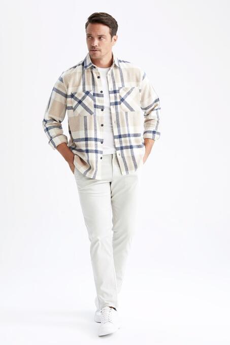 پیراهن آستین بلند مردانه دیفکتو