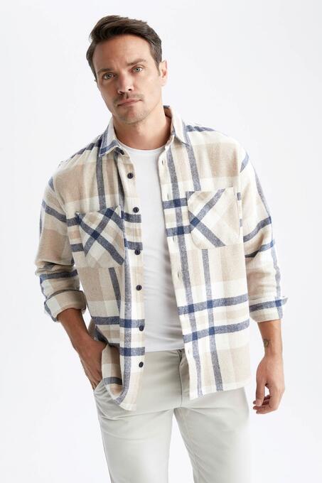 پیراهن آستین بلند مردانه دیفکتو