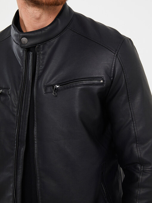 کاپشن چرم مردانه ال سی وایکیکی