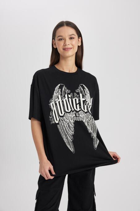 تی شرت آستین کوتاه زنانه دیفکتو