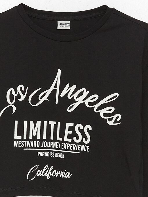 تی شرت آستین بلند بچه‌گانه ال سی وایکیکی