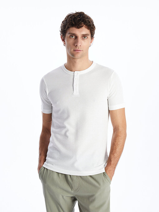 تی شرت آستین کوتاه مردانه ال سی وایکیکی