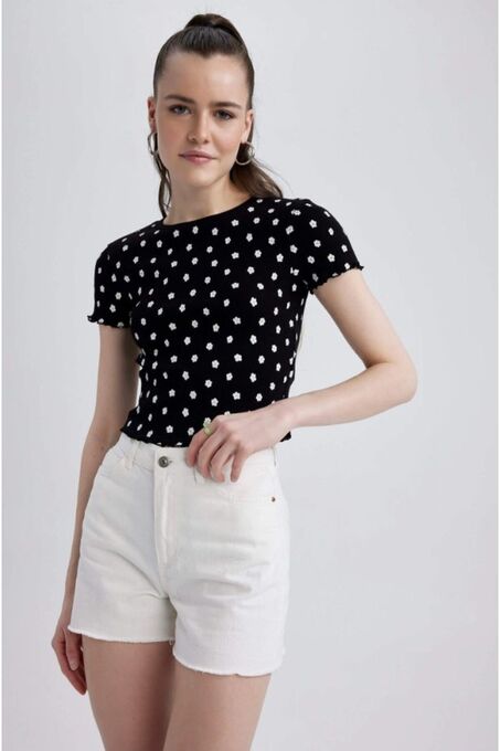 تی شرت آستین کوتاه زنانه دیفکتو