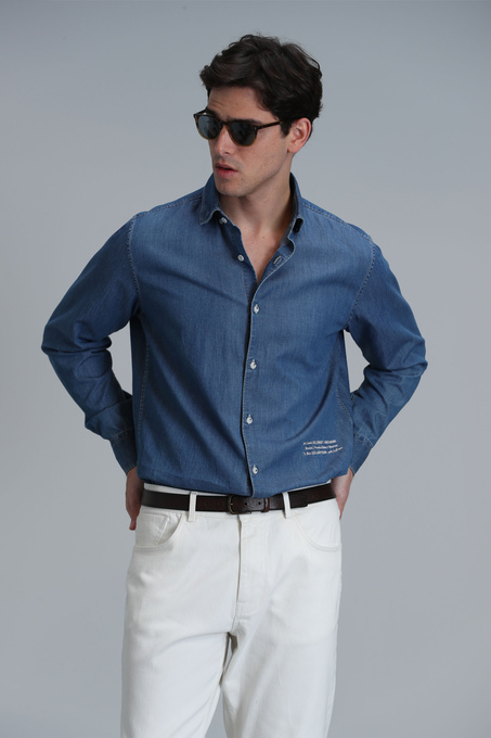 پیراهن آستین بلند مردانه لوفیان