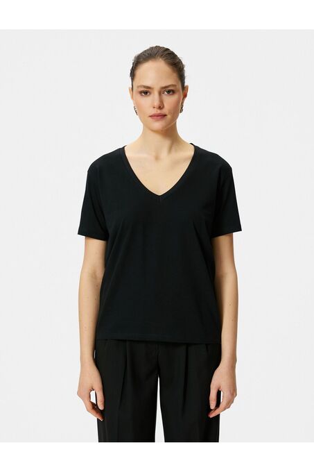 تی شرت آستین کوتاه زنانه کوتون