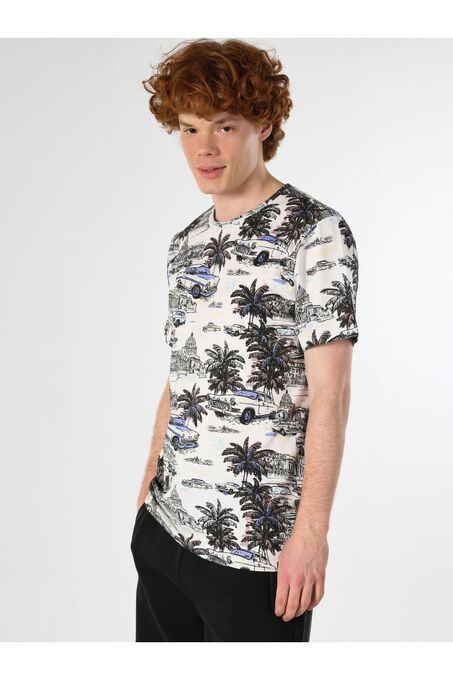 تی شرت آستین کوتاه مردانه کولینز