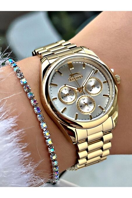 ساعت مچی عقربه ای زنانه اسلازنگر