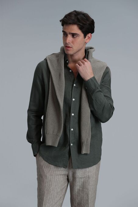 پیراهن آستین بلند مردانه لوفیان