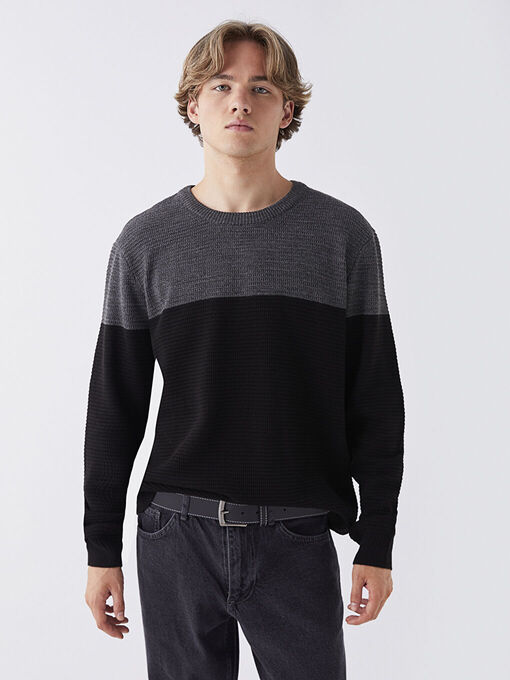 پلیور سیاه پلیور مردانه ال سی وایکیکی