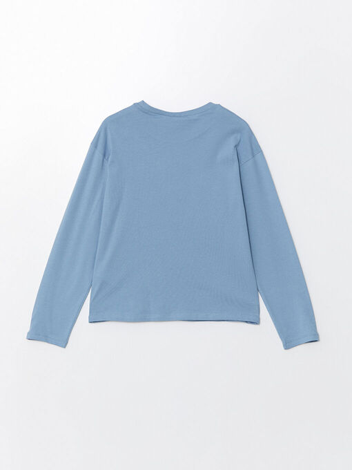 تی شرت آستین بلند بچه‌گانه ال سی وایکیکی