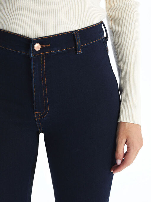 شلوار جین سرمه ای شلوار جین زنانه ال سی وایکیکی