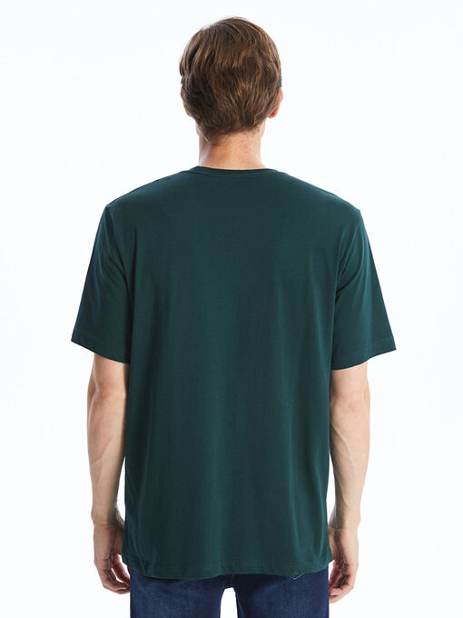 تی شرت آستین کوتاه سبز تی شرت آستین کوتاه مردانه ال سی وایکیکی