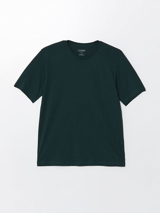 تی شرت آستین کوتاه سبز تی شرت آستین کوتاه مردانه ال سی وایکیکی