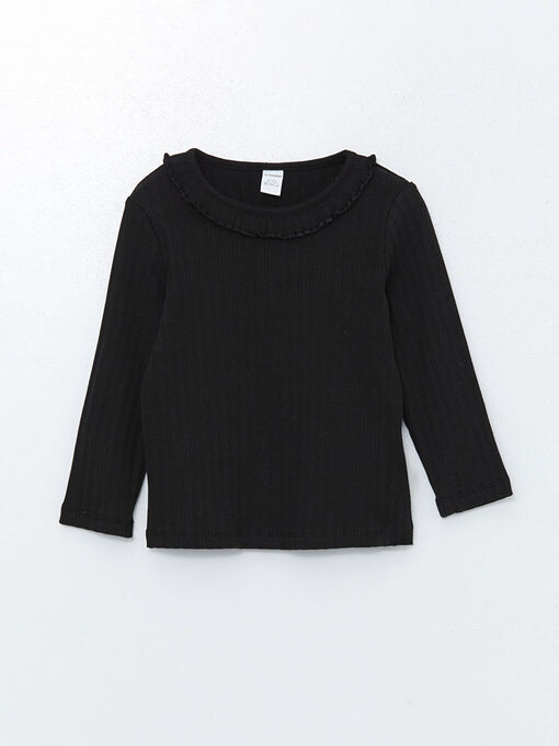 تی شرت آستین بلند بچه‌گانه ال سی وایکیکی