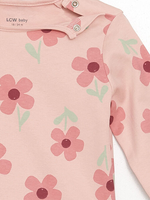 تی شرت آستین بلند بچه‌گانه ال سی وایکیکی