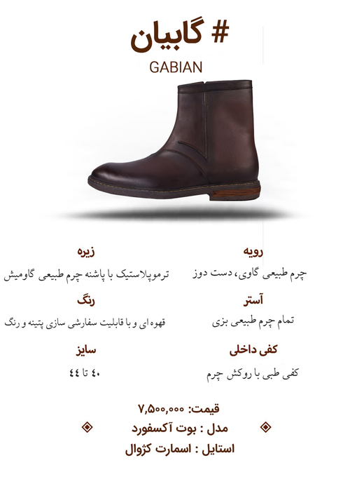 بوت مردانه گابیانی
