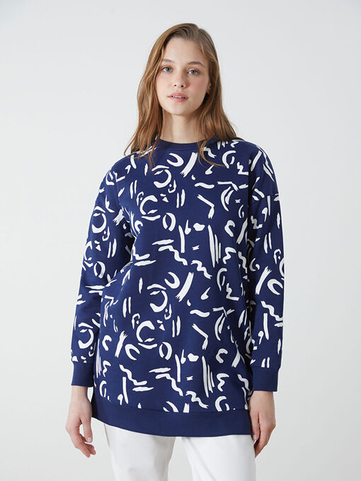 تونیک سرمه ای تونیک زنانه ال سی وایکیکی