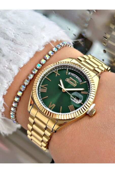 ساعت مچی عقربه ای زنانه اسلازنگر