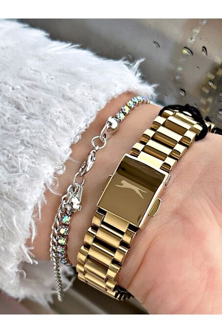 ساعت مچی عقربه ای زنانه اسلازنگر