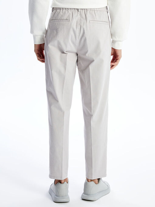 شلوار کتان طوسی شلوار کتان مردانه ال سی وایکیکی