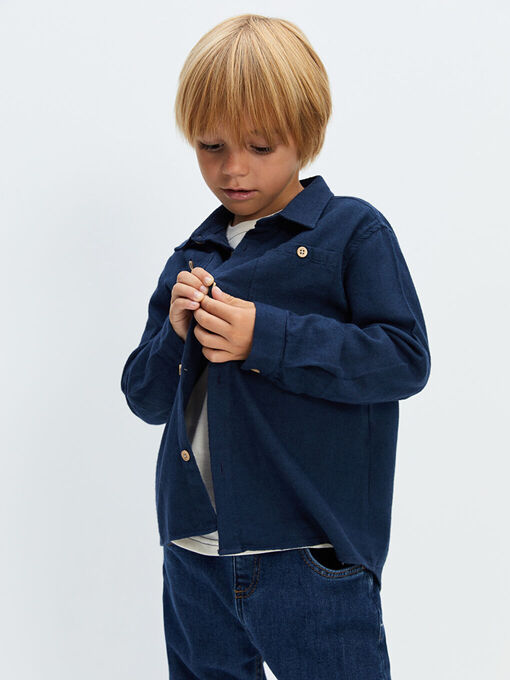 پیراهن آستین بلند بچه‌گانه ال سی وایکیکی