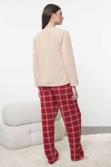 ست لباس راحتی صورتی ست لباس راحتی زنانه  میلا