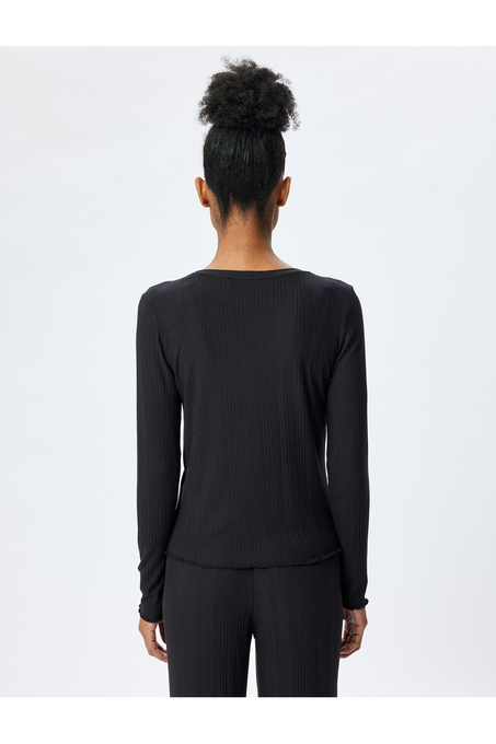 تی شرت آستین بلند زنانه کوتون