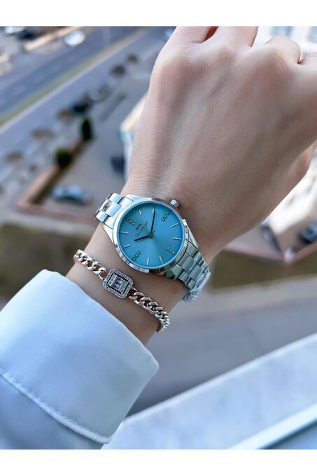 ساعت مچی عقربه ای زنانه اسلازنگر