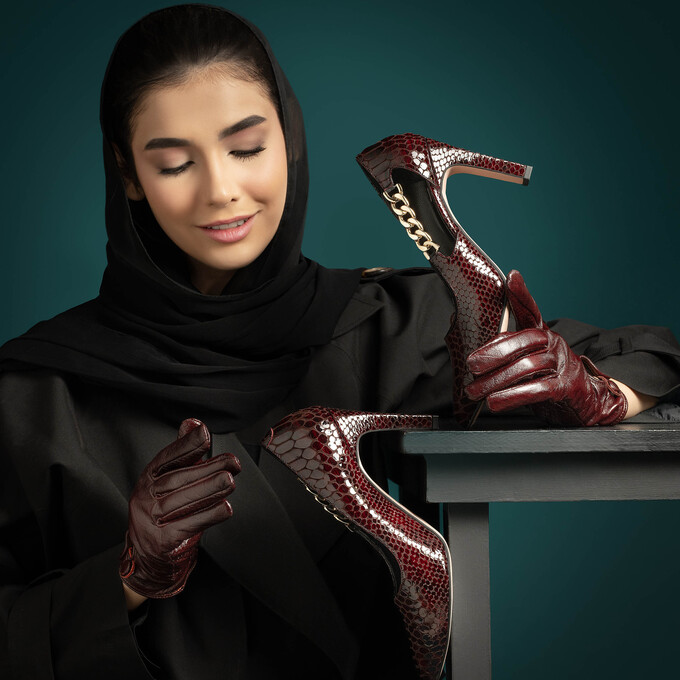 کفش پاشنه بلند زنانه منط