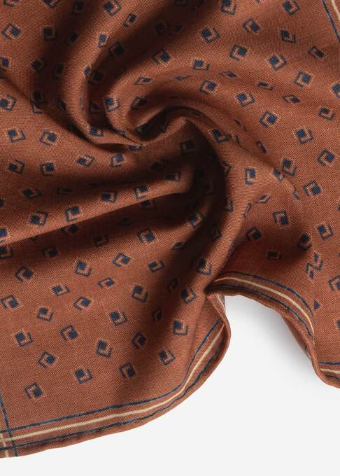 دستمال جیب مردانه کروم