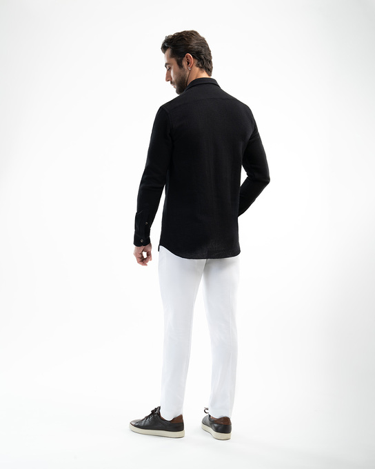 پیراهن آستین بلند مردانه ام کی کالکشن