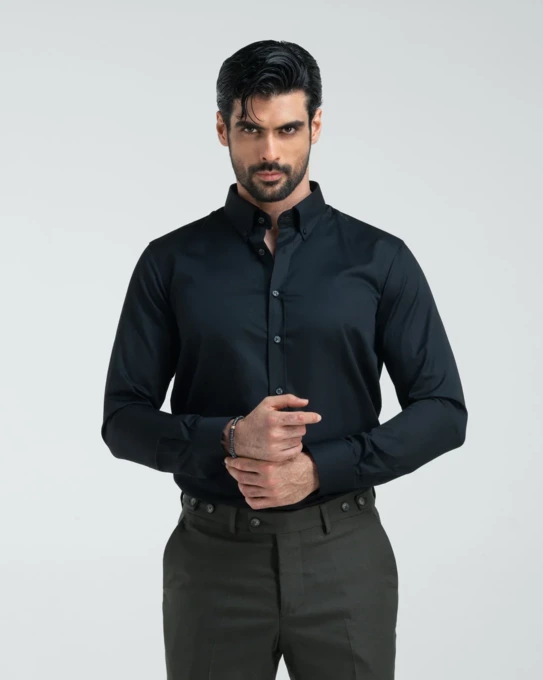 پیراهن آستین بلند مردانه ام کی کالکشن