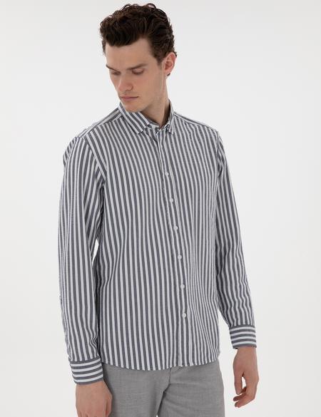 پیراهن آستین بلند مردانه پیر کاردین